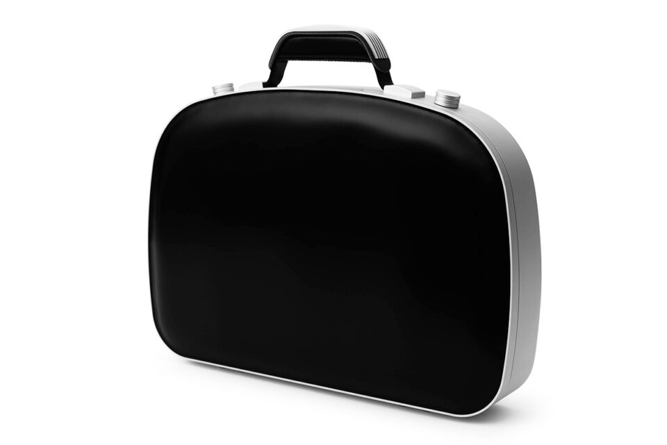BLAUDESIGN Briefcase Black