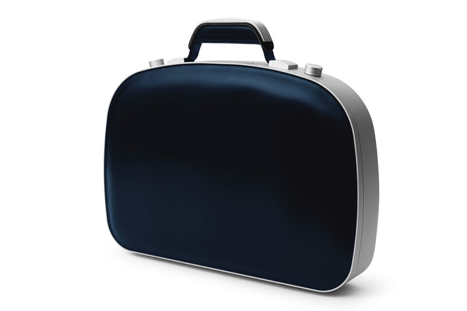 BLAUDESIGN Briefcase Navy