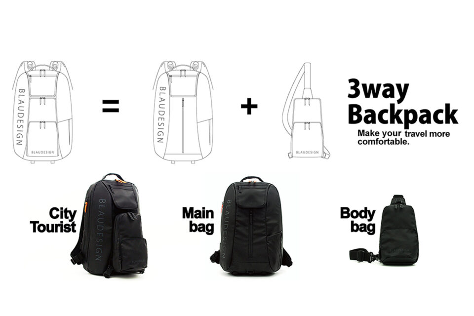 BLAUDESIGN City Tourist Black