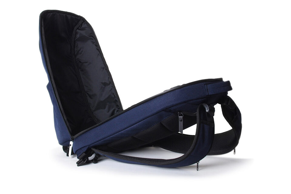 BLAUDESIGN City Tourist  3WAYバックパック ネイビー/ホワイト - 画像 (6)