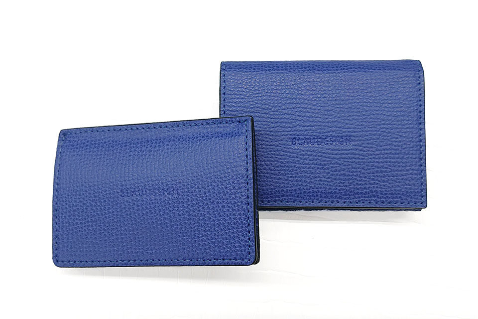 Wallet Two in One ブルー&ホワイト