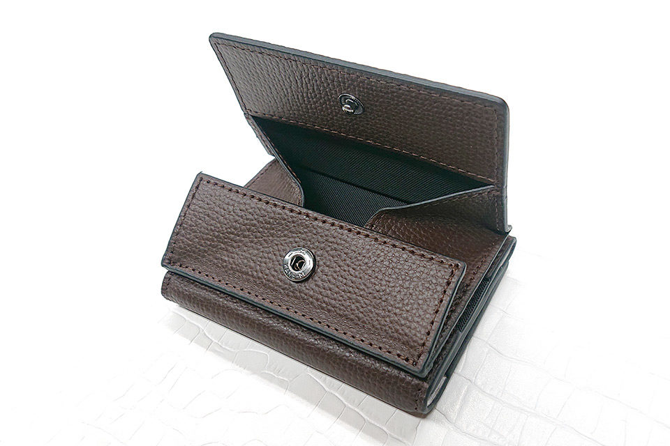 BLAUDESIGN Wallet Two in One ブラウン
