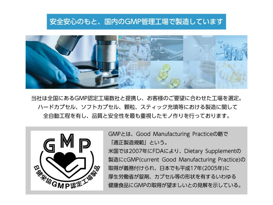GMP認定工場とは