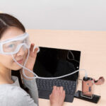 水素eye ゴーグル使用イメージ