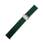 MINI シリコンラバーストラップ グリーン 21mm