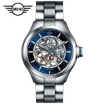 MINI オートマティックウォッチ ブルー 161802A SSブレスレット