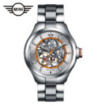 MINI AUTOMATIC WATCH SILVER/ORANGE 161811A