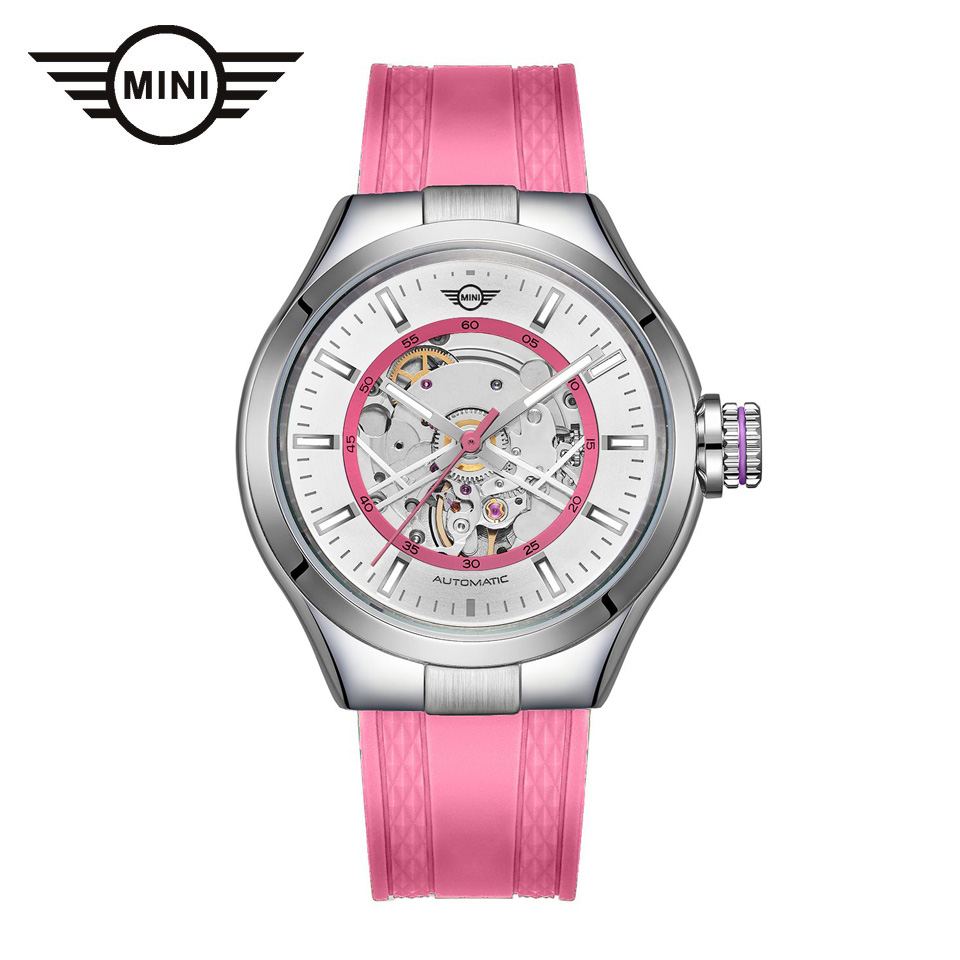 MINI AUTOMATIC WATCH MA-1 WOMEN'S 36mm PINK 161819-ladies | Gadget