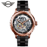 MINI スケルトンオートマティックウォッチ ローズゴールド/ブラック/ガンメタル 162010A