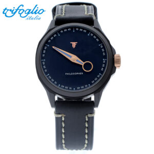 Trifoglio Italia PHILOSOPHER PH612BKBL ネイビー/ブラック 単針腕時計