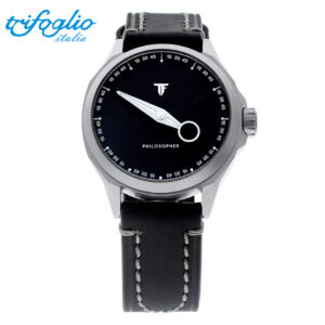 Trifoglio Italia PHILOSOPHER PH612SSBK ブラック単針腕時計
