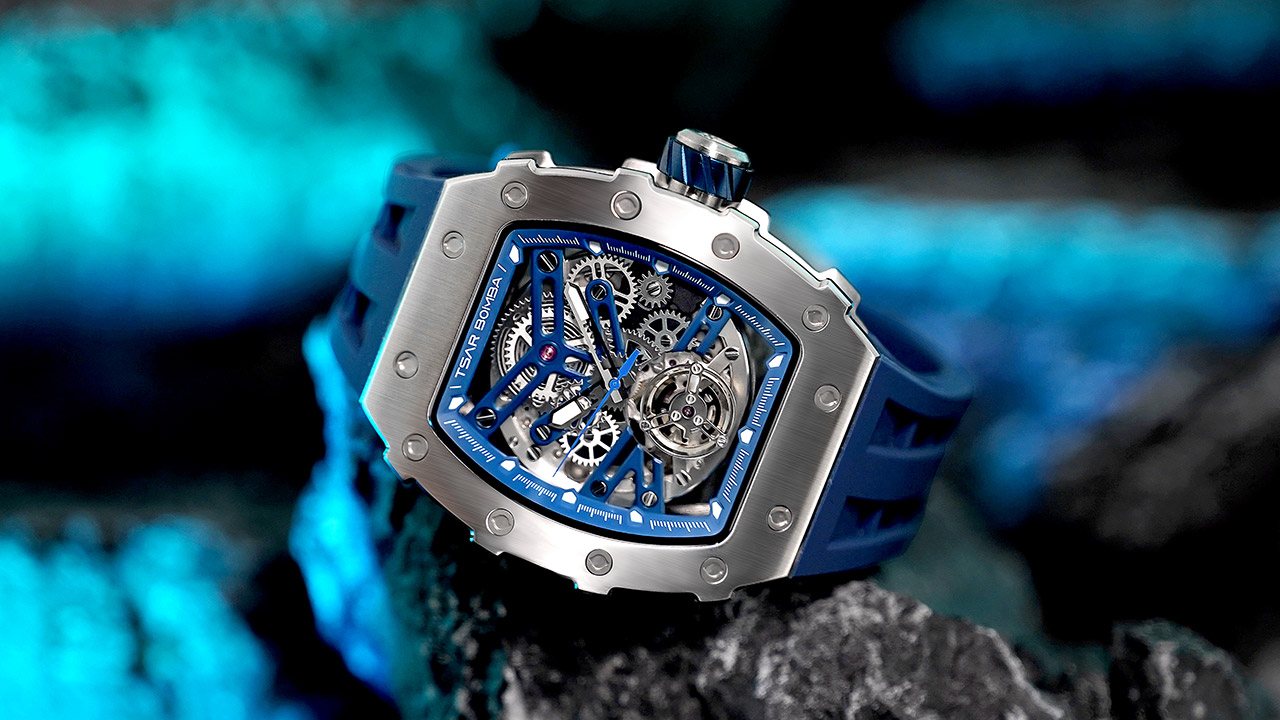 TSAR BOMBA ELEMENTAL SERIES オートマティック腕時計 TB8208CF