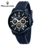 マセラティ スクセッソ メンズ腕時計 ブルー/ブルー