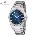 マセラティ ウォッチ メンズ腕時計 ベロチタ スリム ブルー/シルバー R8853153001