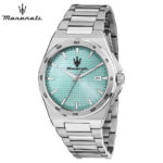 マセラティ ウォッチ メンズ腕時計 ベロチタ スリム ライトブルー/シルバー R8853153002