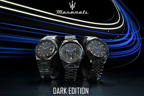 Maserati Watches DARK EDITION