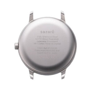 sazare SK01 SS 鏡面仕上げの裏蓋