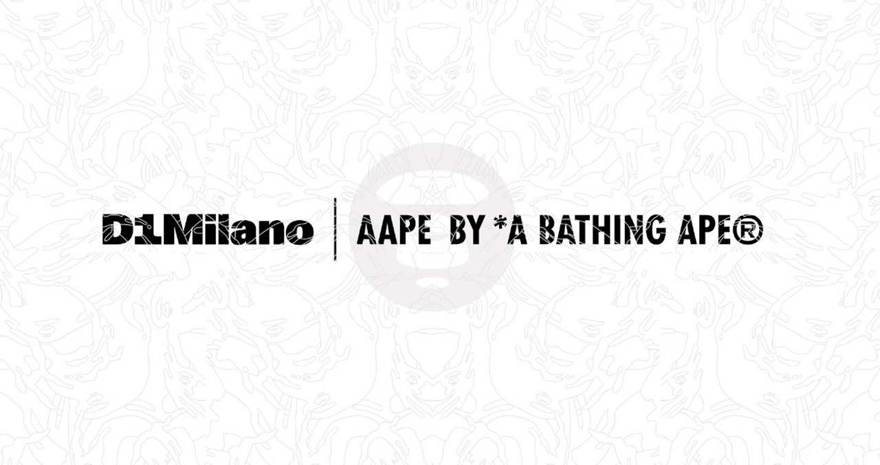 D1 Milano × AAPE logo
