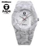 D1 Milano × AAPE BY A BATHING APE PCBJAAPE1 GRAY CAMO