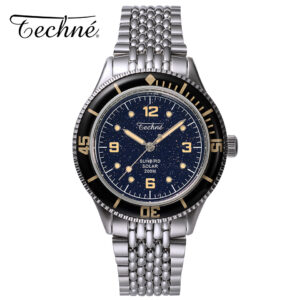 Techne MARINE OFFSHORE Solar Divers Watch AVENTURINE te-001-6jb